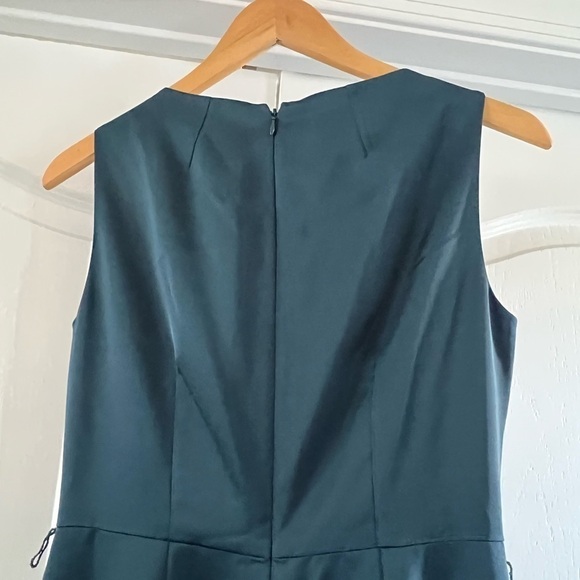 Maggy London Turquoise Dressy Wide Leg Jumpsuit Size 0 - Picture 7 of 10